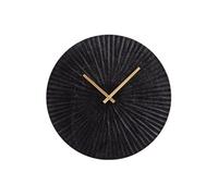 Table passion Horloge murale analogique - Noir