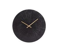 Table passion Horloge murale analogique - Noir
