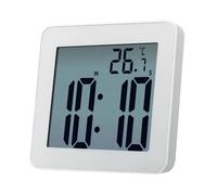Horloge Étanche LCD Pour Cuisine Et Salle De Bain