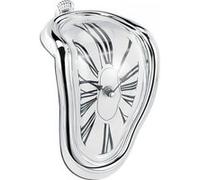 St. Leonhard Horloge fondante surréaliste Verre acrylique Noir Asymétrique