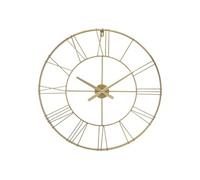 Atmosphera - Horloge murale PHIL 70 cm - métal doré vintage