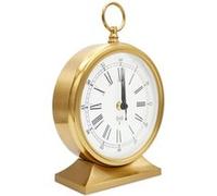 Fishtec Horloge gousset à poser – Radio‑pilotée, silencieuse, cadran 19 cm, vitre en verre