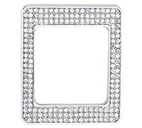 Horloge Intérieure De Voiture Strass Applique Guirlande pour Benz C E S LC CLS 2010-2020 Accessoires D'horloge Carrée