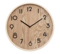 Horloge ""Ivana"" beige D38cm - Atmosphera Créateur d'intérieur