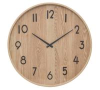 Horloge Ivana bois clair D55cm - Atmosphera Créateur d'intérieur