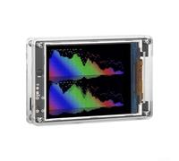 Horloge LCD IR240 avec pour spectre Musical et Entrée Horloge | Écran LCD full-color, modes pour spectre/volume, entrée /ligne, télécommande incluse, ajustement luminosité