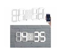 : Horloge LED connectée à intensité variable avec réveil