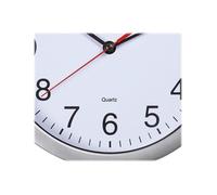 MAUL Horloge murale MAULrun 25 cm - Quartz, bonne lisibilité, argenté