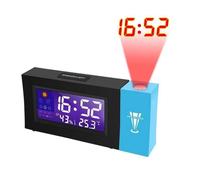 Horloge Météo À Écran Couleur Avec Projection