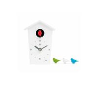 Horloge mini birdhouse chants d'oiseaux