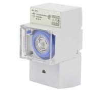 Horloge Modulaire, 110-230V SUL181H Interrupteur à Minuterie, Horloge Modulaire pour Chauffe Eau, Minuterie Mécanique Étanche Progr