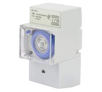 Horloge modulaire minuterie - Programmable 24H 48 programmes - Éclairage équipements électriques - 110 230V étanche