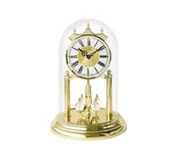 AMS 1202 Horloge de table avec pendule rotatif Horloge annuelle pendule rotatif Laiton optique doré