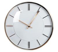 Horloge murale Ø 34 Cm Blanc Daroca Lumarko !
