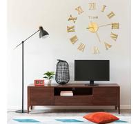 Horloge Murale 3D Design Moderne Décorative Analogique Multicolore vidaXL