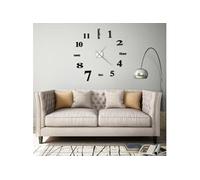 VidaXL Horloge Murale 3D Design Moderne