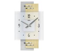 Horloge murale à quartz AMS, mouvement à quartz, 22x36x5cm, 9248