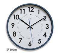 CEP Orium Horloge silencieuse, mouvement à quartz, bleu 0,000000 Noir