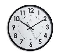 Orium Horloge murale à quartz diamètre 30 cm – noire