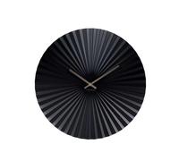 Horloge murale acier Karlsson Sensu XL Noir 50x50x3,5x50 cm