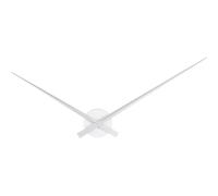 Horloge murale aluminium Karlsson Little Big Time Argenté 77,5x77,5x5x77,5 cm
