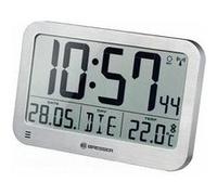 Horloge murale /de Table OPTUS MyTime MC LCD argenté 225x150mm
