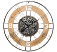 Horloge murale avec mécanisme décoratif LANA, Ø 90 cm
