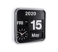 Karlsson Horloge murale Big Flip KA4203 – Unisexe – 44 cm – Quartz