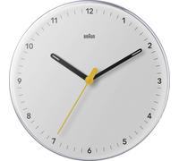 Horloge murale Braun 67683 à quartz 230 mm blanc actif (mat) mécanisme d'horloge silencieux