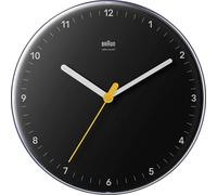 Horloge murale Braun 67684 radiopiloté(e) 230 mm noir