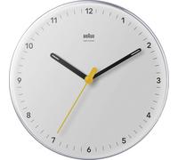 Braun - BC26W-DCF - Horloge Murale - radiocommandée - analogique - blanc