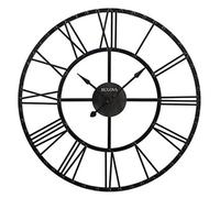 Horloge murale Carmen, en fer forgé, 45 pouces, chiffres romains
