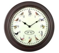 Horloge murale chants des oiseaux