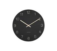 Karlsson Wall Charm Horloge Murale KA5788BK - Unisex - 30 cm - Quartz