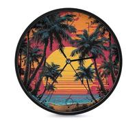 Horloge murale de 25,4 cm sans tic-tac, silencieuse, moderne et simple, horloge ronde décorative à piles pour la maison, le bureau, le salon, la chambre à coucher, la cuisine