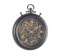 Horloge murale de cuisine Horloge murale décorative Chiffres romains Salon Rétro Vintage