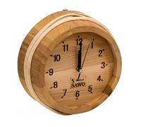 Horloge Murale de Sauna Sawo 530-D, Seau | Cèdre