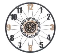 Horloge Murale Déco Mohan 65cm Noir