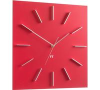 Horloge murale design Future Time FT1010RD Carré rouge 40cm