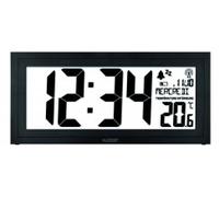 Horloge murale digitale radio pilotée température intérieure