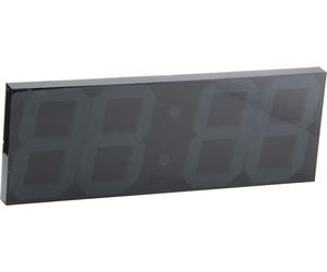 Horloge murale électronique LED Digital Mirror Clock avec télécommande