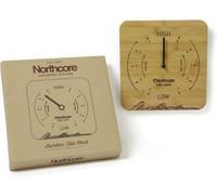 Horloge murale en bambou, 25 x 25 cm, fabriquée de manière durable