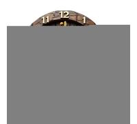 Horloge murale en bois avec motif chat - 30 cm - Horloge murale rétro - Pour la maison, le salon, la ferme, le bar, le bureau, la bibliothèque, la salle d'étude, la cuisine