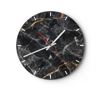 ARTTOR Horloge Décorative Moderne Ronde 40x40 cm Abstrait - 4899