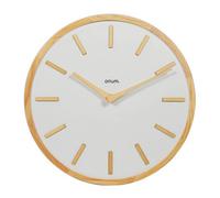 Horloge murale Epsilon Ø 30 cm - Bois naturel