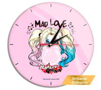 Horloge murale Ert Group DC Comics Suicide Squad Harley Quinn Rose 30,5 cm