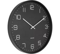 Horloge murale fer Karlsson Lofty Noir 40x40x4,5x40 cm