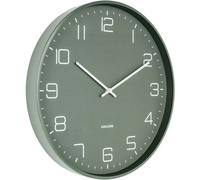Horloge murale fer Karlsson Lofty Vert 40x40x4,5x40 cm