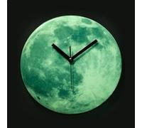 Horloge murale forme de lune brillante Multi G