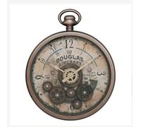 Horloge Murale Gousset Awa 33cm Marron